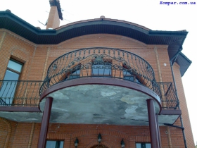 Кованые балконы в Киеве фото картинки рисунки Заказать изготовление