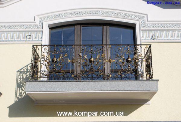 Красивые балконы кованые